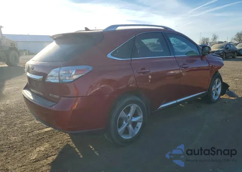 2011 Lexus Rx 350 from USA, damaged, VIN 2T2BK1BA7BC083283